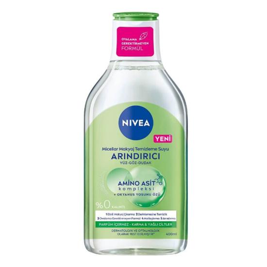 NİVEA MİCELLAİR MAKYAJ TEMİZLEME SUYU ARINDIRICI 400 ML