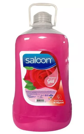 SALOON BÜYÜLEYİCİ GÜL SIVI EL SABUNU 3000 ML