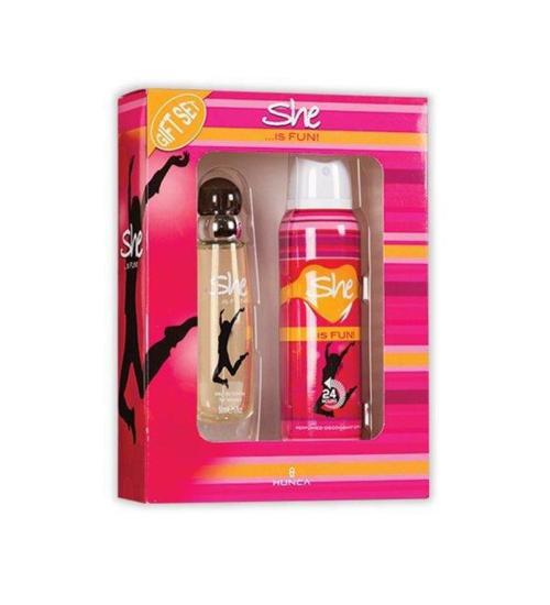 SHE FUN PARFÜM EDT 50 ML + DEO 150 ML SET