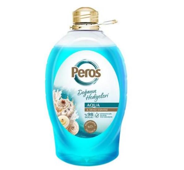 PEROS AQUA & DENİZ ESİNTİSİ SIVI SABUN 3000 ML