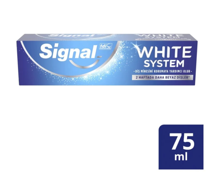 SİGNAL WHITE SYSTEM DİŞ MACUNU 75 ML