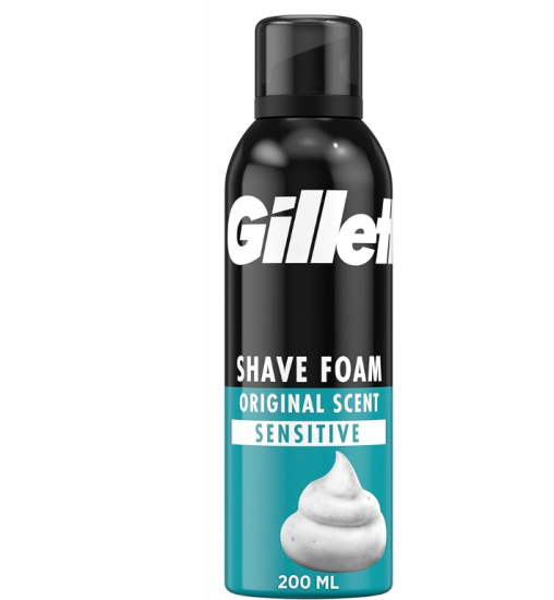 GİLLETTE ORIGINAL TRAŞ KÖPÜĞÜ 200 ML