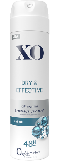 XO DRY & EFFECTIVE DEO 150 ML