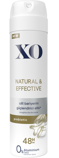 XO NATURAL & EFFECTIVE DEO 150 ML