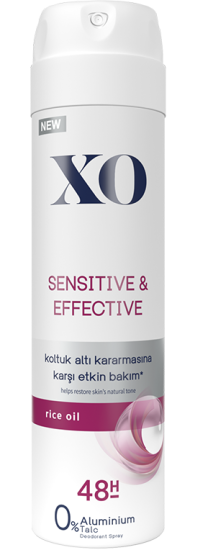 XO SENSITIVE & EFFECTIVE DEO 150 ML