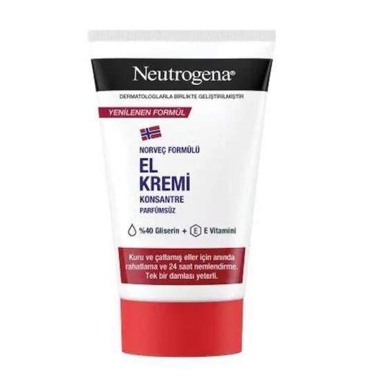 NEUTROGENA EL KREMİ KONSANTRE FORMÜL PARFÜMSÜZ 50 ML